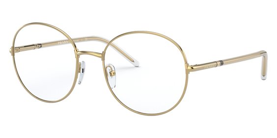 Prada cheap metal eyeglasses